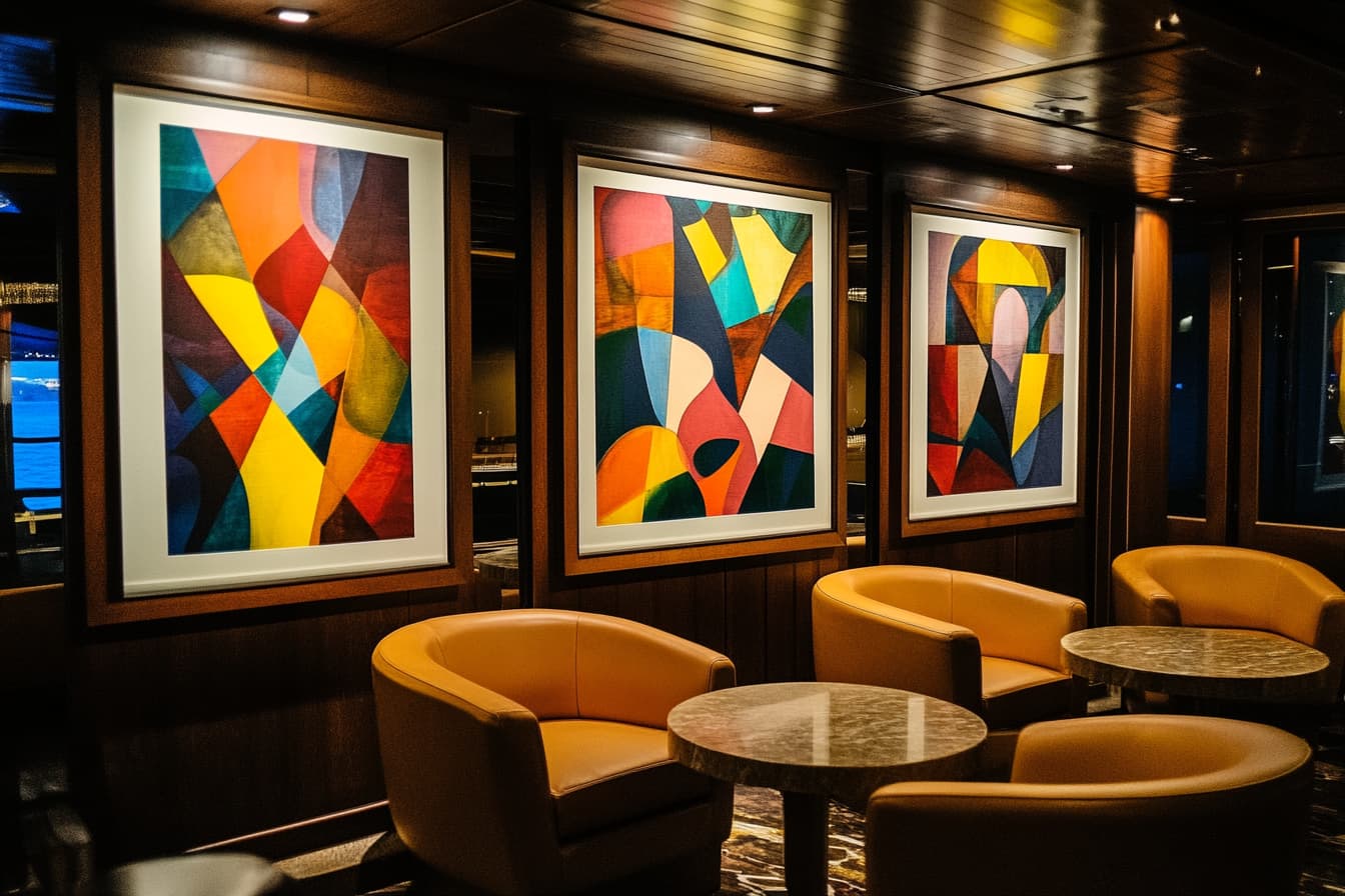 arte por encargo para cruceros y hoteles