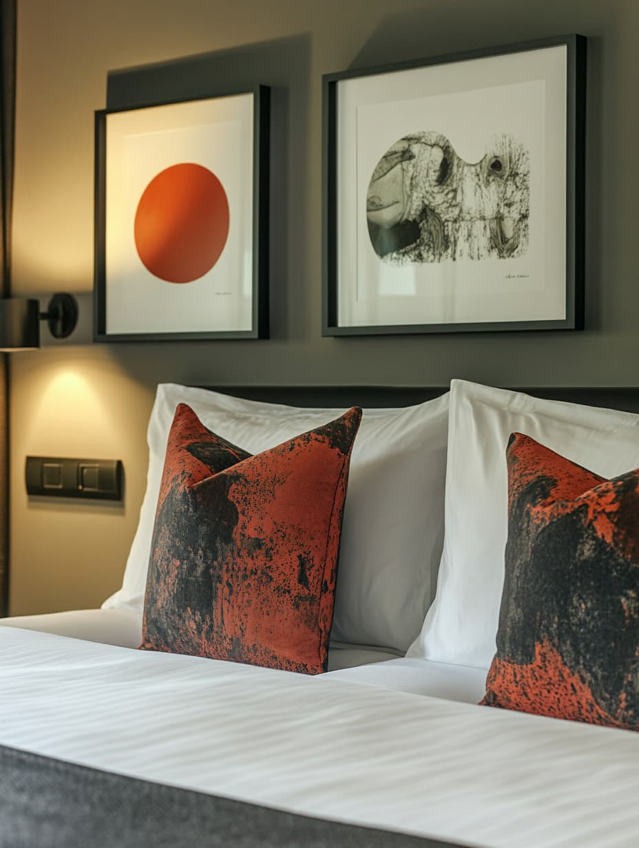 arte por encargo para habitaciones de hotel